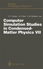 K Mon, K K Mon, David P. Landau, K. K. Mon, K.K. Mon, Heinz-Bernd Schüttler - Computer Simulation Studies in Condensed-Matter Physics VII
