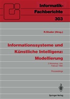 Rud Studer, Rudi Studer - Informationssysteme und Künstliche Intelligenz: Modellierung