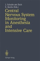 Kochs, Kochs, Eberhard Kochs, Joche Schulte am Esch, Jochen Schulte Am Esch - Central Nervous System Monitoring in Anesthesia and Intensive Care
