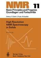 M Mehring, M. Mehring - High Resolution NMR Spectroscopy in Solids