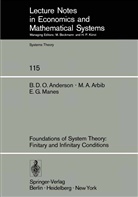 Brian D Anderson, Brian D O Anderson, Brian D. O. Anderson, Brian D.O. Anderson, Michael Arbib, Michael A Arbib... - Foundations of System Theory: Finitary and Infinitary Conditions