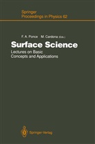 Fernand A Ponce, Fernando A Ponce, CARDONA, Cardona, Manuel Cardona, Fernando A. Ponce - Surface Science
