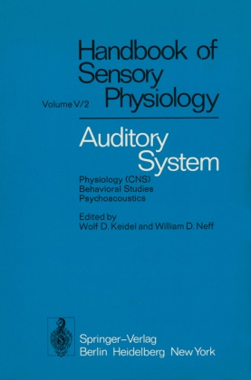 Mosh Abeles, Moshe Abeles, Göra Bredberg, Göran Bredberg, Robert A et Butler, Robert A. Butler... - Auditory System - Physiology (CNS) · Behavioral Studies Psychoacoustics