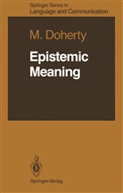 Monika Doherty - Epistemic Meaning