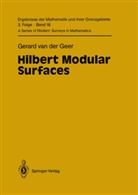 Gerard B. M. Van Der Geer, Gerard Van Der Geer - Hilbert Modular Surfaces
