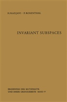 Heyda Radjavi, Heydar Radjavi, Peter Rosenthal - Invariant Subspaces