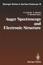 Gaetano Cubiotti, Guglielm Mondio, Guglielmo Mondio, Klaus Wandelt - Auger Spectroscopy and Electronic Structure