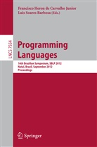 Luis Soares Barbosa, Francisco Heron de Carvalho Junior, Francisco Heron de Carvalho Junior, Francisc Heron de Carvalho Junior, Francisco Heron de Carvalho Junior, Soares Barbosa - Programming Languages