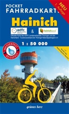 Lutz Gebhardt, Lut Gebhardt, Lutz Gebhardt - Pocket-Fahrradkarte Hainich