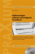 Kurt Simmen - Stellenanzeigen wirksam und erfolgreich formulieren, m. 1 CD-ROM