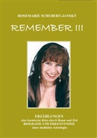 Rosemarie Schubert, Rosemari Schubert alias Schubert-Janský a, Rosemarie Schubert alias Schubert-Janský a, Rosemarie Schubert alias Schubert-Janský als Astrologin - REMEMBER III