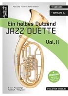 Ein halbes Dutzend Jazz Duette, Tenorhorn, m. Audio-CD. Vol.2