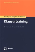 Walte Boeckh, Walter Boeckh, Andrea Gietl, Andreas Gietl, Alexander Längsfeld - Klausurtraining