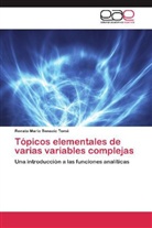 Renato Mario Benazic Tomé - Tópicos elementales de varias variables complejas