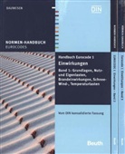 Di, DI e V - Handbuch Eurocode 1 - Einwirkungen - Bd.1-3: Einwirkungen. Bauzustände, Außergewöhnliche Lasten, Verkehrs-, Kranbahn- und Silolasten. Brückenlasten, 3 Bde.