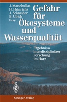 Hartmu Heinrichs, Hartmut Heinrichs, Jörg Matschullat, Jürgen Schneider, Jürgen Schneider u a, Bernhard Ulrich - Gefahr für Ökosysteme und Wasserqualität