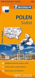 Michelin Karten - Bl.558: Michelin Karte Polen Südost. Pologne Sud-Est