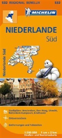 Michelin Karten - Bl.532: Michelin Karte Niederlande Süd. Zuid-Nederland. Pays-Bas Sud