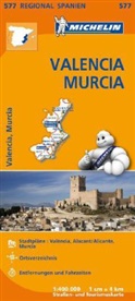 Michelin Karten - Bl.577: Michelin Karte Valencia, Murcia