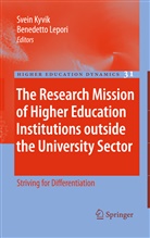 Svei Kyvik, Svein Kyvik, Lepori, Lepori, Benedetto Lepori - The Research Mission of Higher Education Institutions outside the University Sector