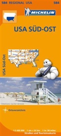 Michelin Karten - Bl.584: Michelin Karte USA Süd-Ost. Southeastern USA