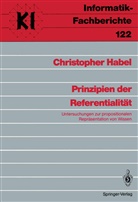 Christopher Habel - Prinzipien der Referentialität