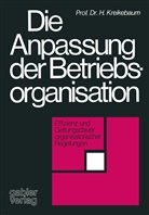 Hartmut Kreikebaum - Die Anpassung der Betriebsorganisation