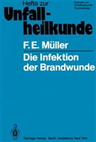 F E Müller, F. E. Müller, F.E. Müller - Die Infektion der Brandwunde