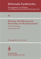 Mertens, B Mertens, B. Mertens - Messung, Modellierung und Bewertung von Rechensystemen