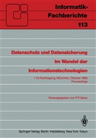 Pete P Spies, Peter P Spies, Peter P. Spies - Datenschutz und Datensicherung im Wandel der Informationstechnologien