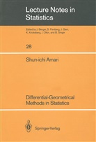 Shun-ichi Amari, Amari Shun-ichi - Differential-Geometrical Methods in Statistics