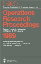 Joachim H. Ahrens, Gustav Feichtinger, Gustav Feichtinger u a, Joachi H Ahrens, Joachim H Ahrens, Klaus-Peter Kistner... - Papers of the 18th Annual Meeting / Vorträge der 18. Jahrestagung
