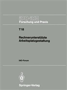 Hans-Jör Bullinger, Hans-Jörg Bullinger - Rechnerunterstützte Arbeitsplatzgestaltung