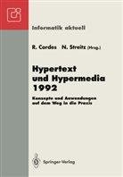 Ral Cordes, Ralf Cordes, Streitz, Streitz, Norbert Streitz - Hypertext und Hypermedia 1992