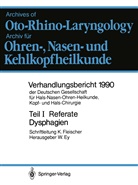 Werne Ey, Werner Ey, Fleischer, Fleischer, Konrad Fleischer - Teil I: Referate. Tl.1
