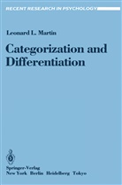 Leonard L Martin, Leonard L. Martin - Categorization and Differentiation