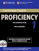 Cambridge Certificate of Proficiency in English 1 for updated exam: Student's Book with answers and 2 Audio-CDs