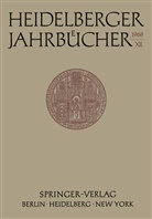 H Schipperges, H. Schipperges, H. Schipperges - Heidelberger Jahrbücher