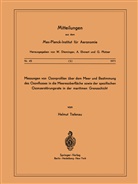 H Tiefenau, H. Tiefenau - Messungen von Ozonprofilen Über dem Meer und Bestimmung des Ozonflusses in die Meeresoberfläche sowie der spezifischen Ozonzerstörungsrate in der maritimen Grenzschicht