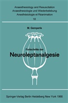 Gemperle, M Gemperle, M. Gemperle - Fortschritte der Neuroleptanalgesie