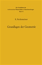 Kurt Reidemeister - Vorlesungen über Grundlagen der Geometrie