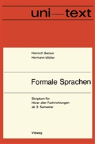 Heinrich Becker - Formale Sprachen