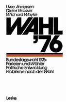 Uw Andersen, Uwe Andersen, Diete Grosser, Dieter Grosser, Wichard Woyke - Wahl '76