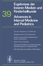 Frick, P Frick, P. Frick, G -A vo Harnack, G -A von Harnack, G. -A. von Harnack... - Ergebnisse der Inneren Medizin und Kinderheilkunde/Advances in Internal Medicine and Pediatrics. Bd.39