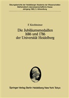 F Kirchheimer, F. Kirchheimer - Die Jubiläumsmedaillen 1686 und 1786 der Universität Heidelberg