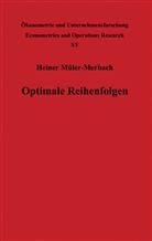 H Müller-Merbach, H. Müller-Merbach - Optimale Reihenfolgen