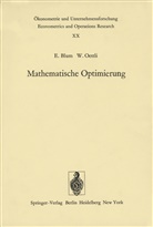Blum, E Blum, E. Blum, W Oettli, W. Oettli - Mathematische Optimierung