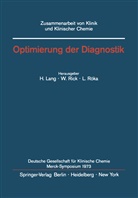 H. Lang, Rick, W Rick, W. Rick, L Roka, L. Roka - Optimierung der Diagnostik
