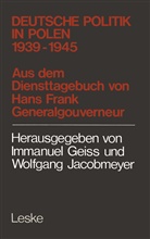 Hans Frank - Deutsche Politik in Polen 1939-1945