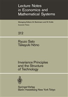T Nono, T. Nono, Sato, R Sato, R. Sato - Invariance Principles and the Structure of Technology